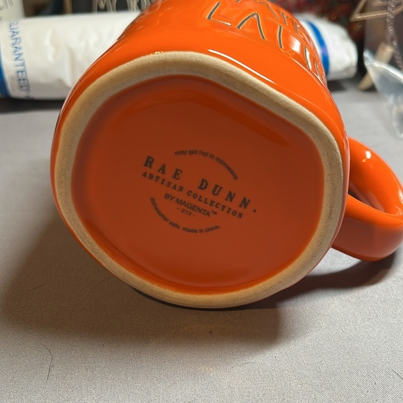 Rae Dunn pumpkin latte coffee mug - Picture 2 of 2